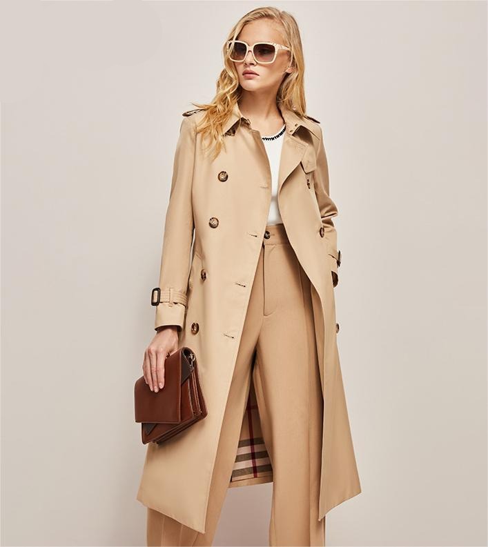 Beate - Casual Trench Coat