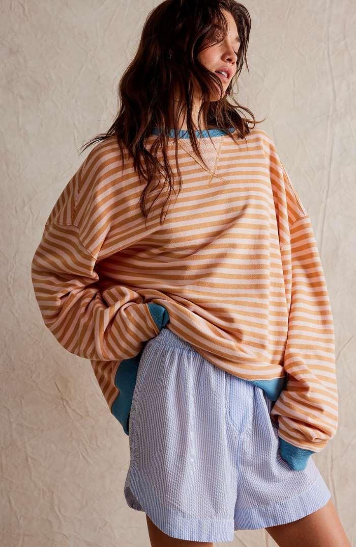 Mira™ Oversized Striped Sweater