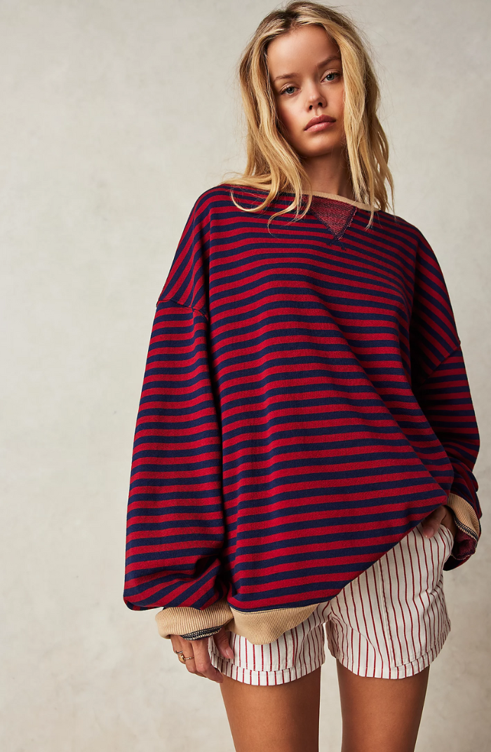 Mira™ Oversized Striped Sweater