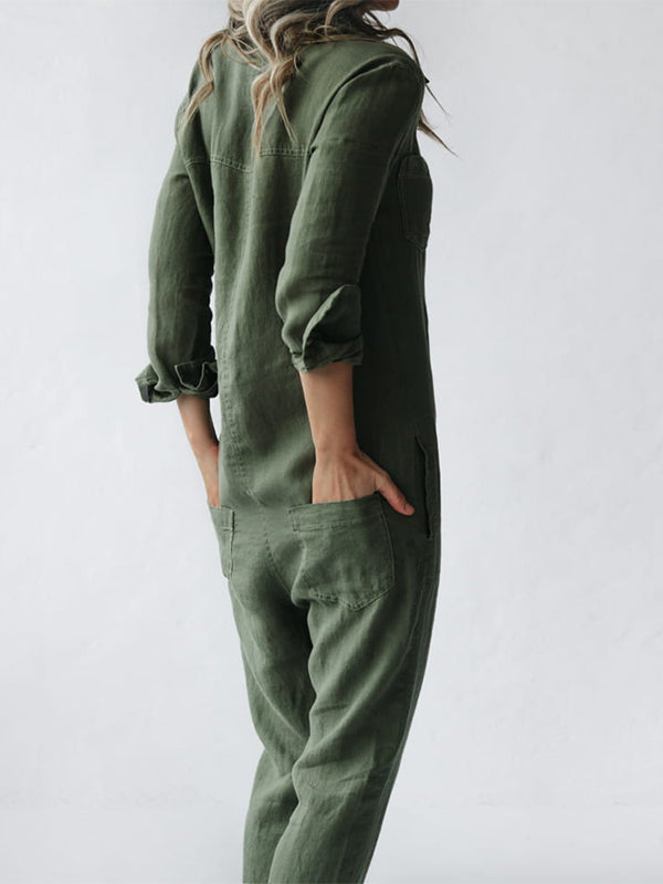 Claire - Long-sleeved jumpsuit