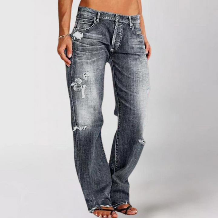 Laila | Denim Wide Leg Jeans