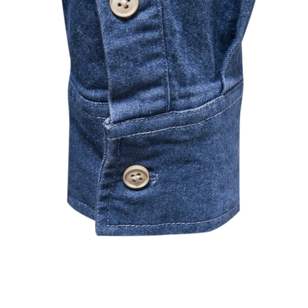 James - Denim Shirt For Men