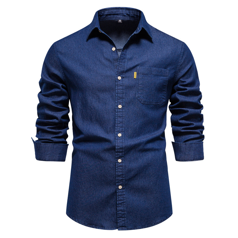 James - Denim Shirt For Men