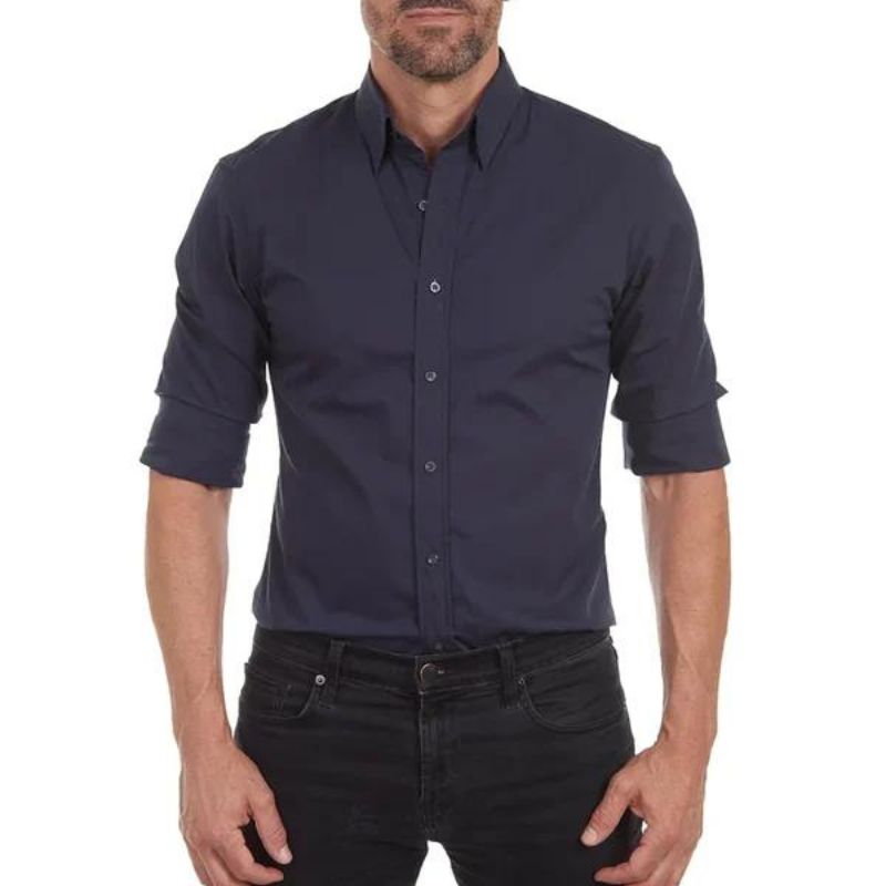 Jake Wrinkle-resistant zipped shirt