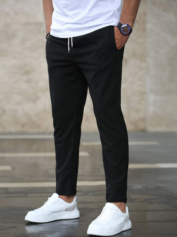 Rhett - Cropped Drawstring Pants