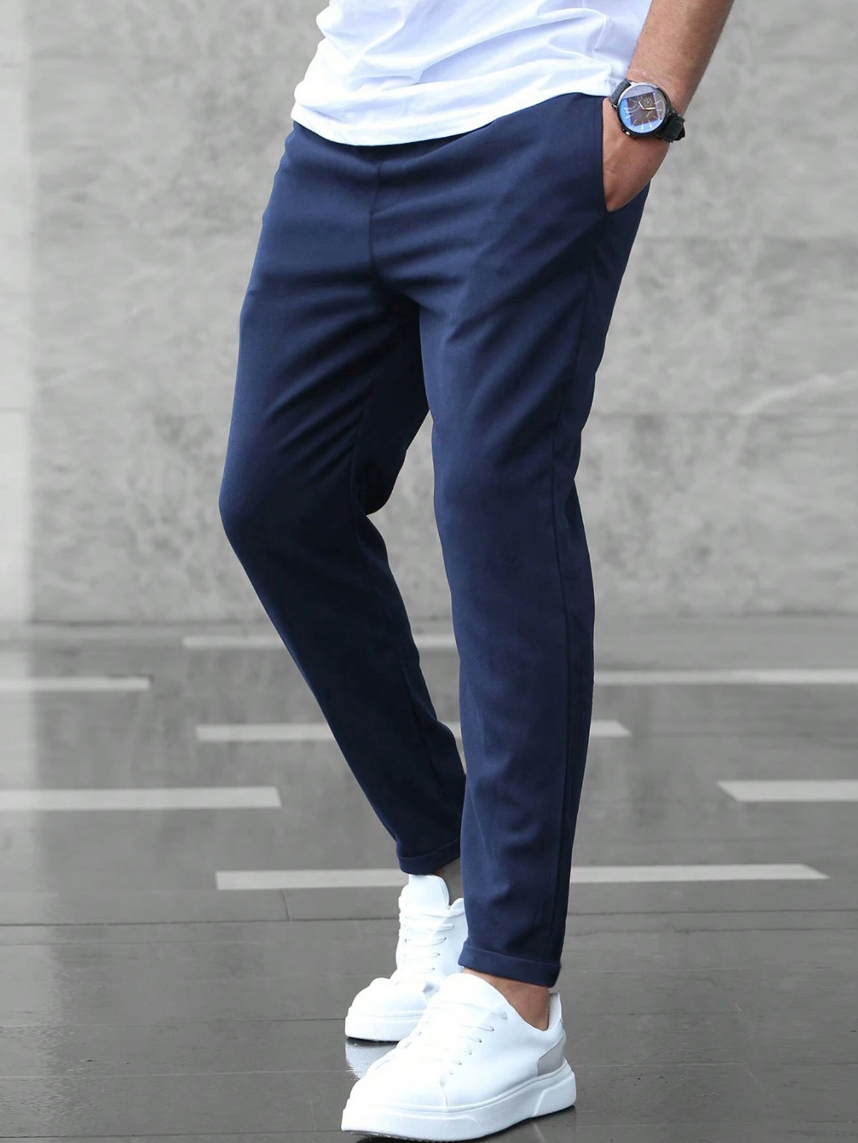 Rhett - Cropped Drawstring Pants